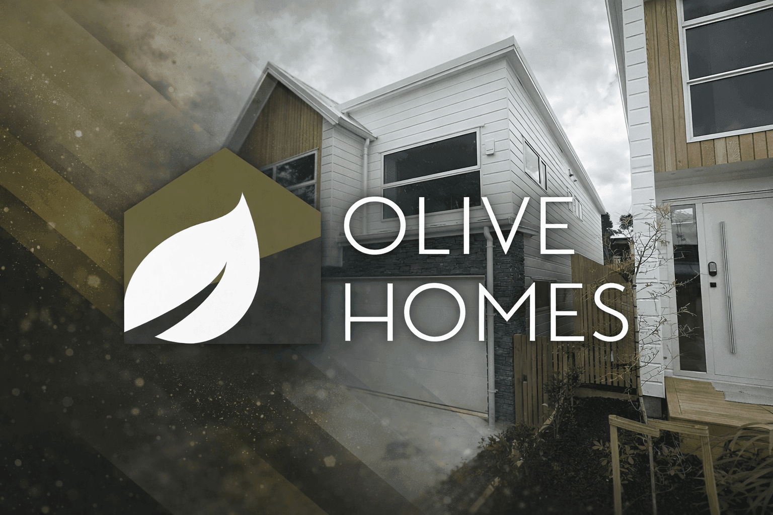Olive Homes logo over a residential housing development, representing independent development and construction advisory services. Olive Homes logo over a residential housing development, representing independent development and construction advisory services.